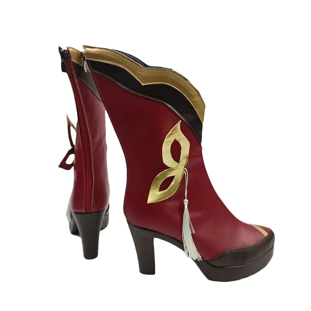 Lol lrelia 2025 jogo lâmina dançarino cosplay botas feitas sob encomenda festa de halloween role play sapatos acessório para mulher