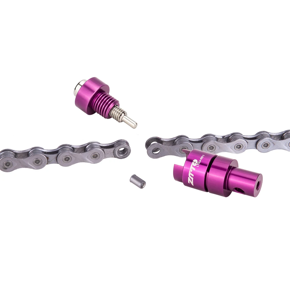 ZTTO Bicycle Mini Chain Tool Tubeless Tire Repair Tool Lightweight Chain Removal Tool Chain Pin Splitter Device Fast Repair Kit