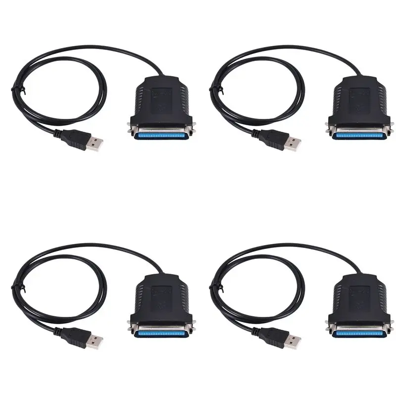 Superior-4X USB To Parallel 36 Pin Centronics Printer Adapter Cable
