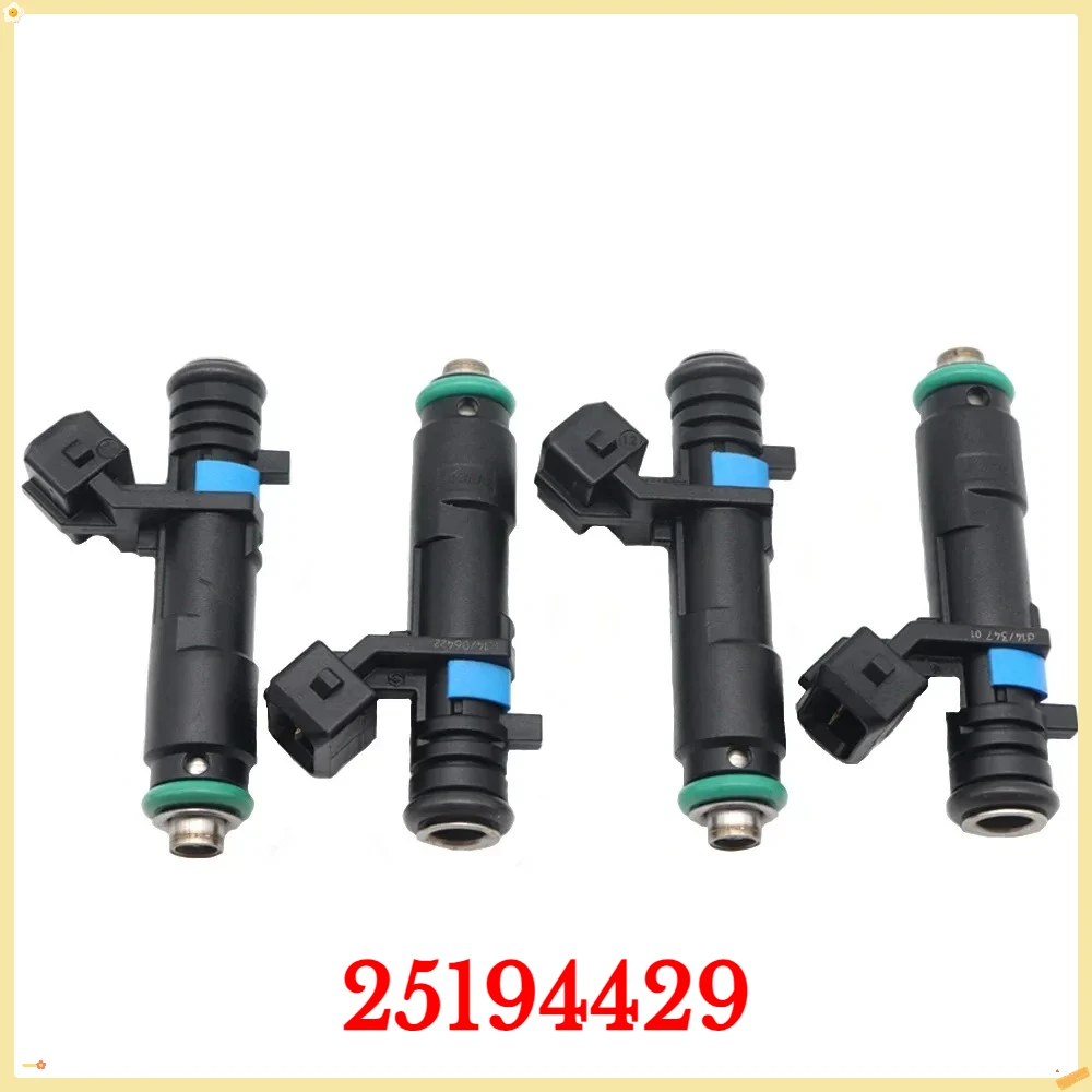 

25186566 Car Fuel Injector Nozzle 25194429 for Chevrolet Spark 2011-2015 1.2L L4 Spark Classic 2016-2017 Beat 2018-2020