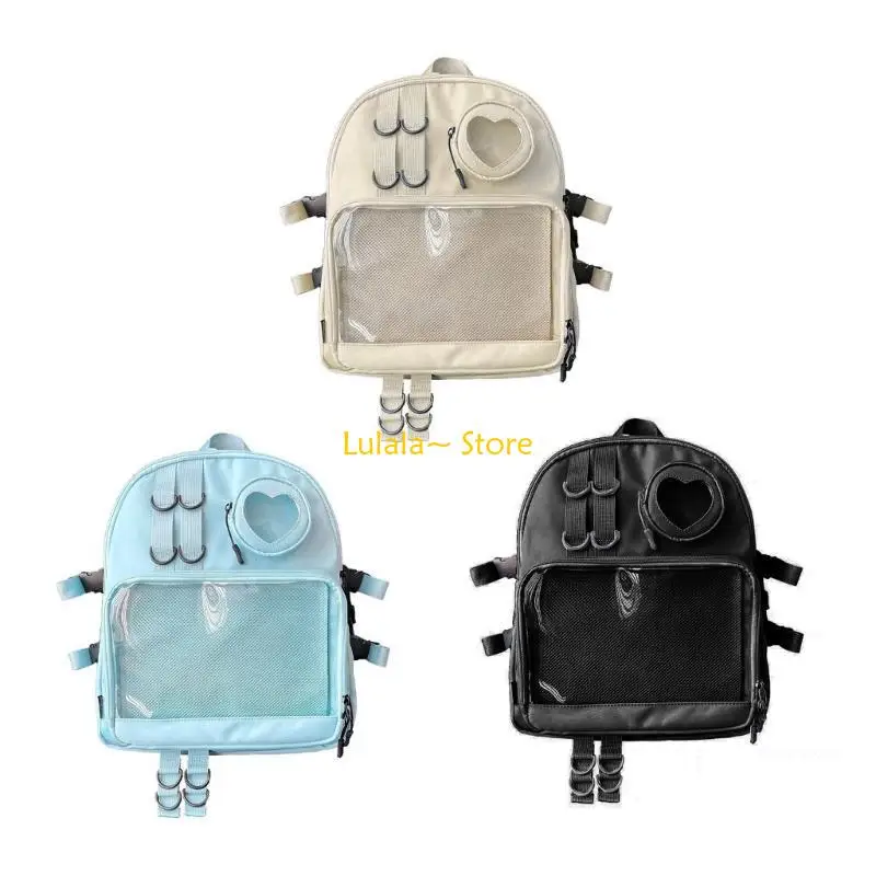 

Y4QA Female Leisure Backpack Women Large Capacity Backpack Students School Bookbag