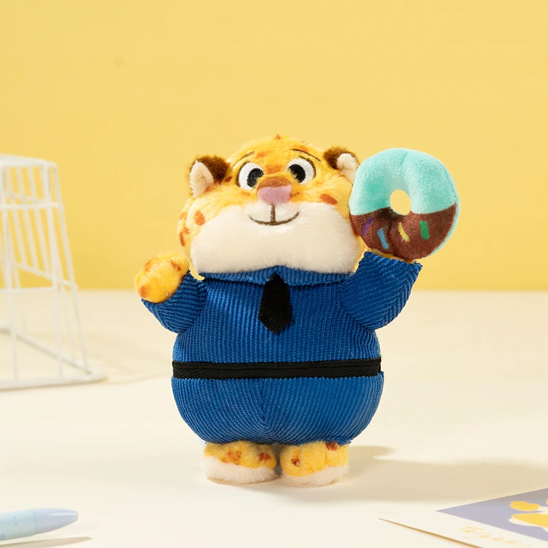 سلسلة مفاتيح من القطيفة من سلسلة Disney Zootopia Benjamin Series، هدية عيد ميلاد للفتيات، مهرجان عيد الميلاد، رسوم متحركة لطيفة Kawaii