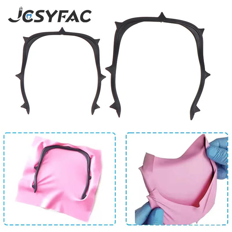 

Black S/L Size Autoclavable U-Shape Mouth Opener Dental Frame Carbon Fiber Rubber Dam Sheets Holder Dentist Tools