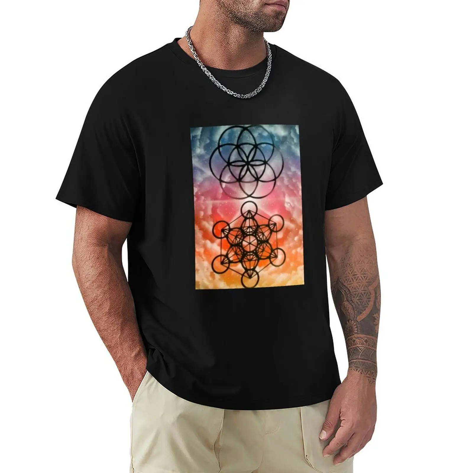 Origins Sacred Geo T-Shirt Moisture Wicking Quick Dry Tee