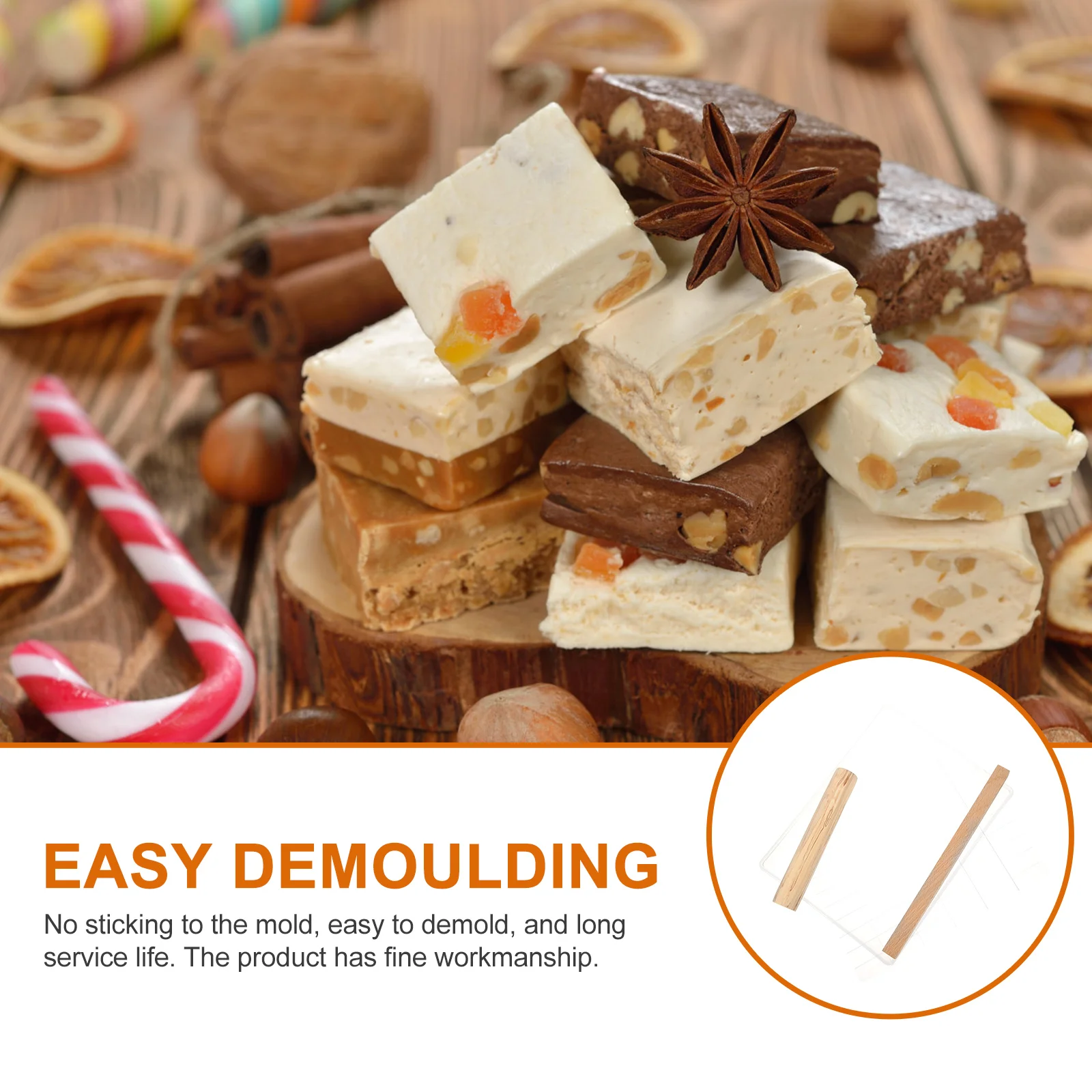 

Nougat Cooling Plate Baking Set Tray Mold Pastry Tools Kitchen Supplies Reusable Easy Demold Cake Roll Making