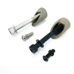 For Brompton Folding Bike Stem Bolts M6 20mm Handlebar Fix Bolt Front Fork Fixing And Mounting Bolt M8 70mm Stem Install Nut