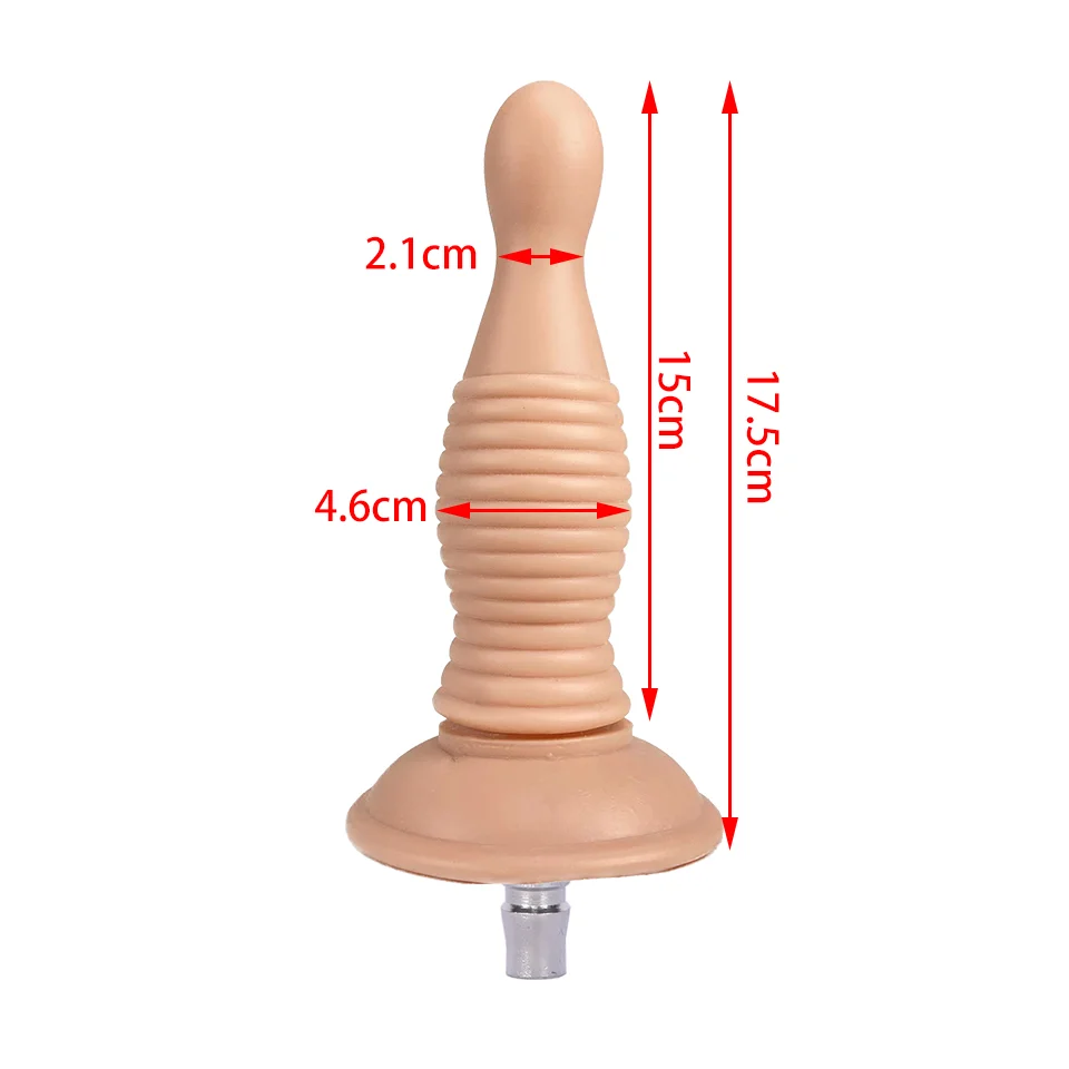 ROUGH BEAST NEW Vac u-lock Connect Dildo Anal Plug for Sex Machine, Love Machine Attachment for Women and Men Sex Product