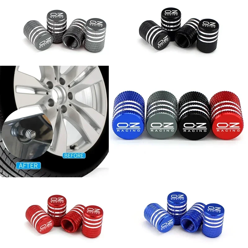 Tapas de válvula de vástago de neumático de coche de aleación, cubiertas protectoras de rueda para Nissan OZ 350Z 370Z Almera Juke Kicks Sylphy Leaf NV200 Qashqai Titan