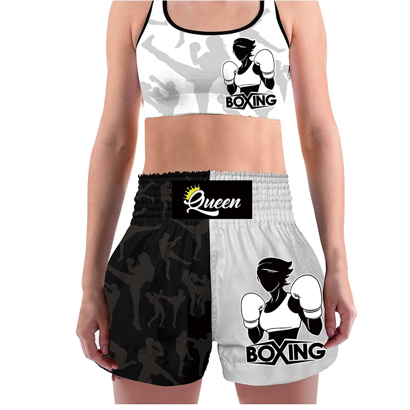 Muay Thai Fight Shorts,MMA Shorts Clothing Training Cage Fighting Grappling Martial Arts Kickboxing Shorts Clothing