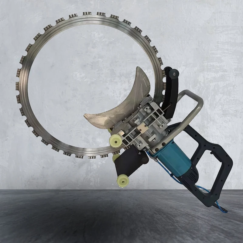 

Портативная ручная машина для резки камня и бетона, стенорезная пила с двигателем и насосом