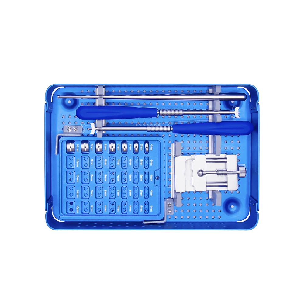 

High quality Competitive Price surgical spinal cervical peek cage-I instruments set