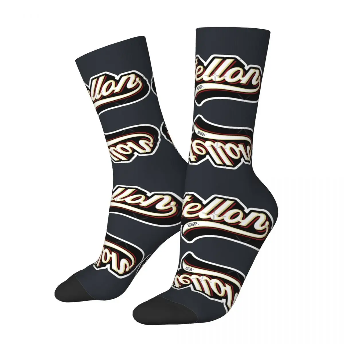 Funny Castellon De La Plana City Spain Spanish Espana Men's Socks deportivo castellon Casual Crew Sock Gift official-website top