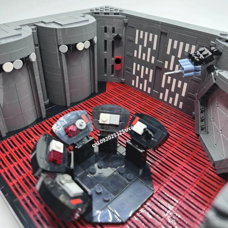 New 2084Pcs Famous Star Battle Movie Moc Detention Diorama Model Building Custom Puzzle Space DiyCreative Idea Toy Birthday Gift - view 3