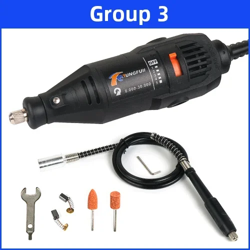 220V Mini Elektrische Boor Graveur Elektrische Boormachine Voor Rotary Gereedschap Mini Dremel Tool Met Elektrisch Gereedschap Accessoires