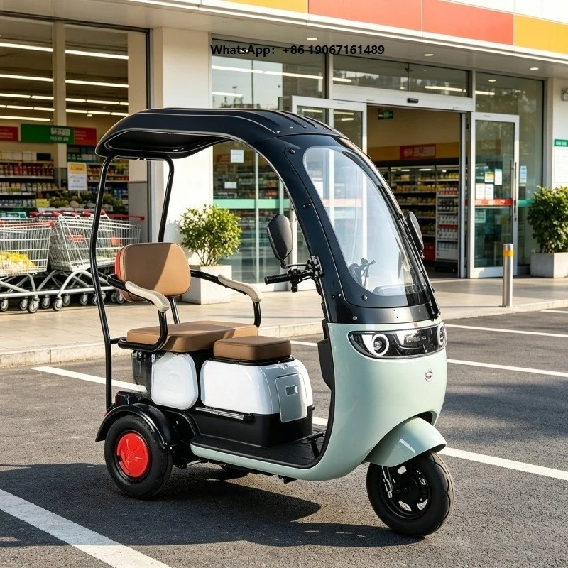Custom Color Optional High Load Capacity Electric Tricycle 3 Wheel Passenger Mobility Vehicle Electric Tricycle