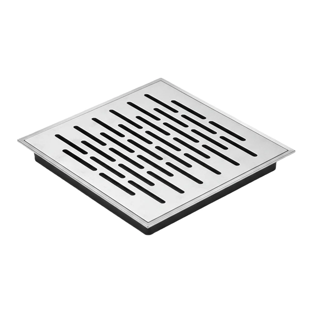 غطاء صرف من الفولاذ المقاوم للصدأ، مصفاة أرضية، غطاء فتحة خارجية، لوحة غطاء خندق الصرف