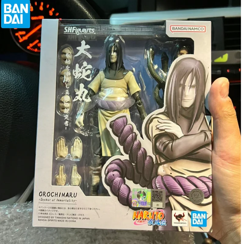 

Original Bandai S.h.figuarts Shf Naruto Shippuden Orochimaru Pvc Action Figure Figurals Brinquedos Toy Model Figure In Stock