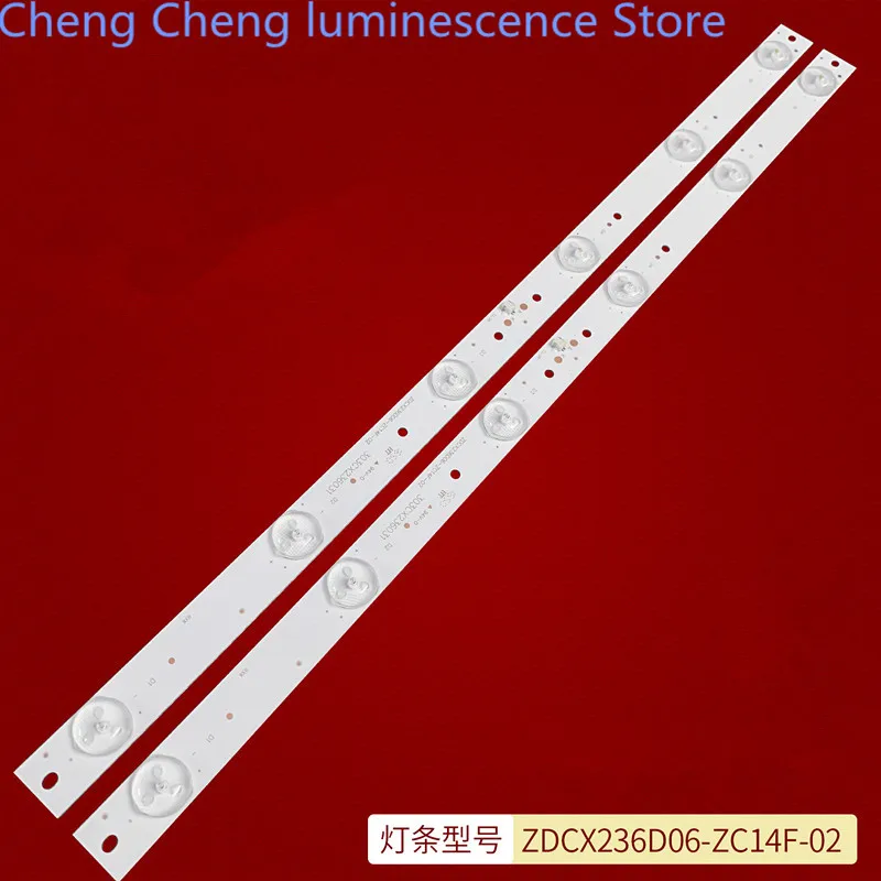 100%NEW　FOR NEO LEF-2419D ZDCX236D06-ZC14F-02 303CX236031  6LED 3V  440MM LED Backlight strip