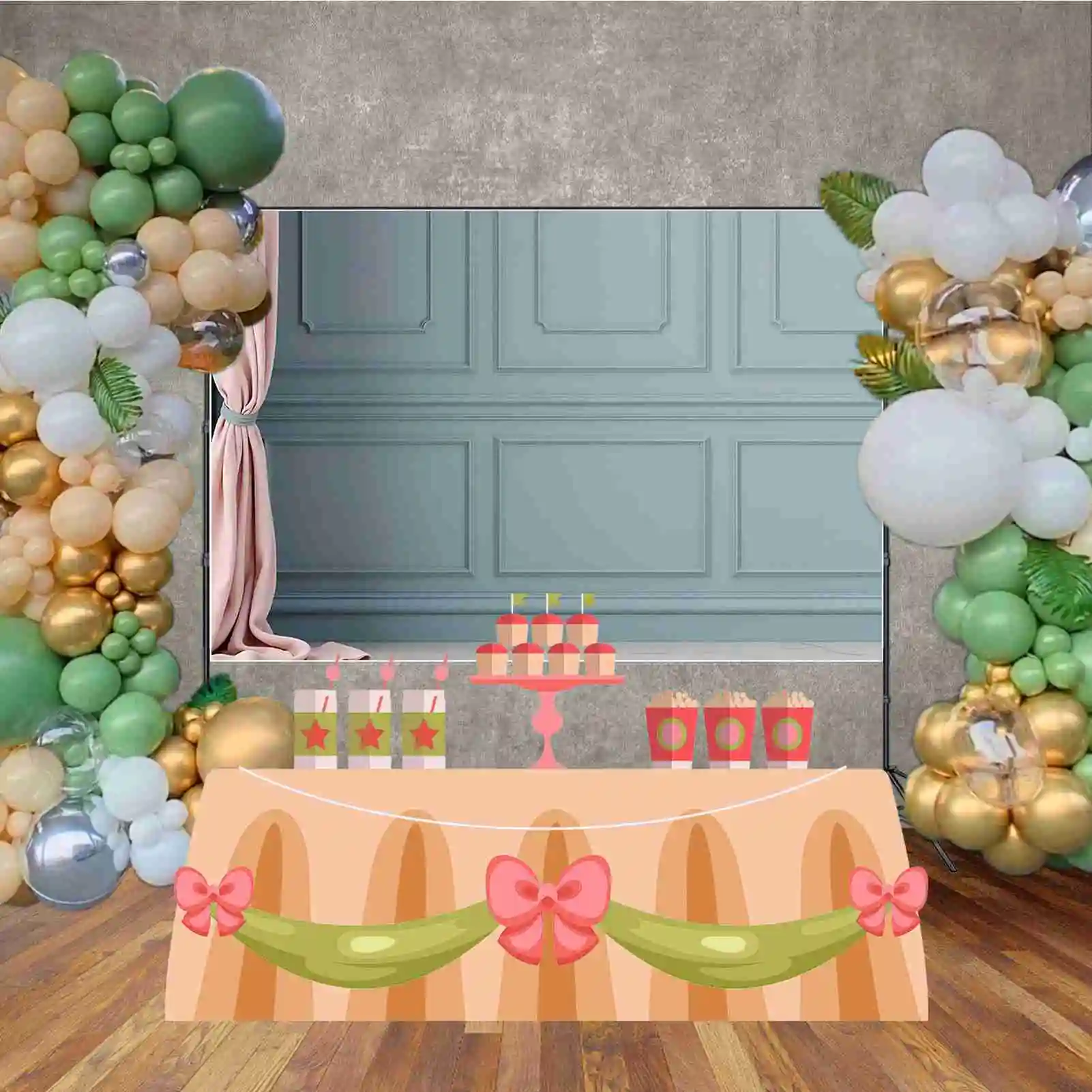 MOON.QG Interieur Retro Muur Achtergrond Fotografie Kasteel Europese Vintage Photozone Achtergrond Kind Fotostudio Photocall Props