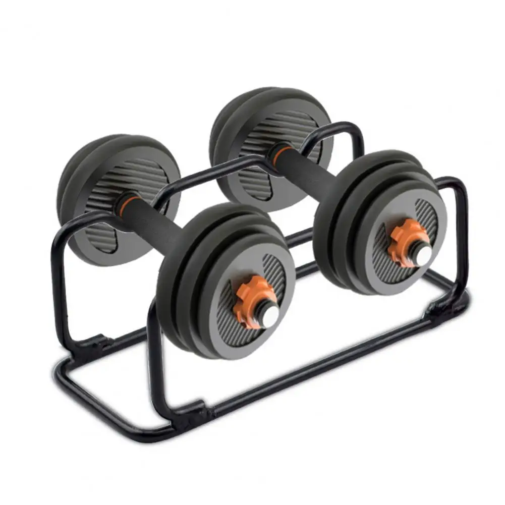 Dumbbell Rack Professional Non-slip Strong Load-bearing Strengthened Space-saving Place Barbell Standing Type Dumbbell Storage S