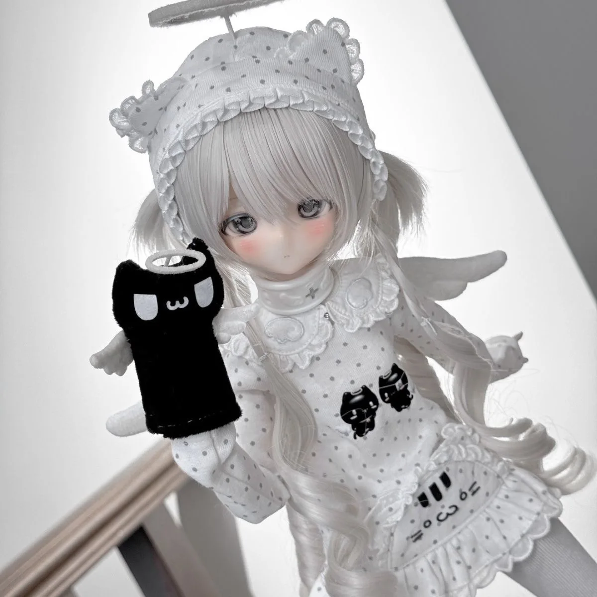 （customization 30day）BJD doll clothes suitable for ob24 1/6 size Cute suspender skirt clothing set doll accessories (5 points)