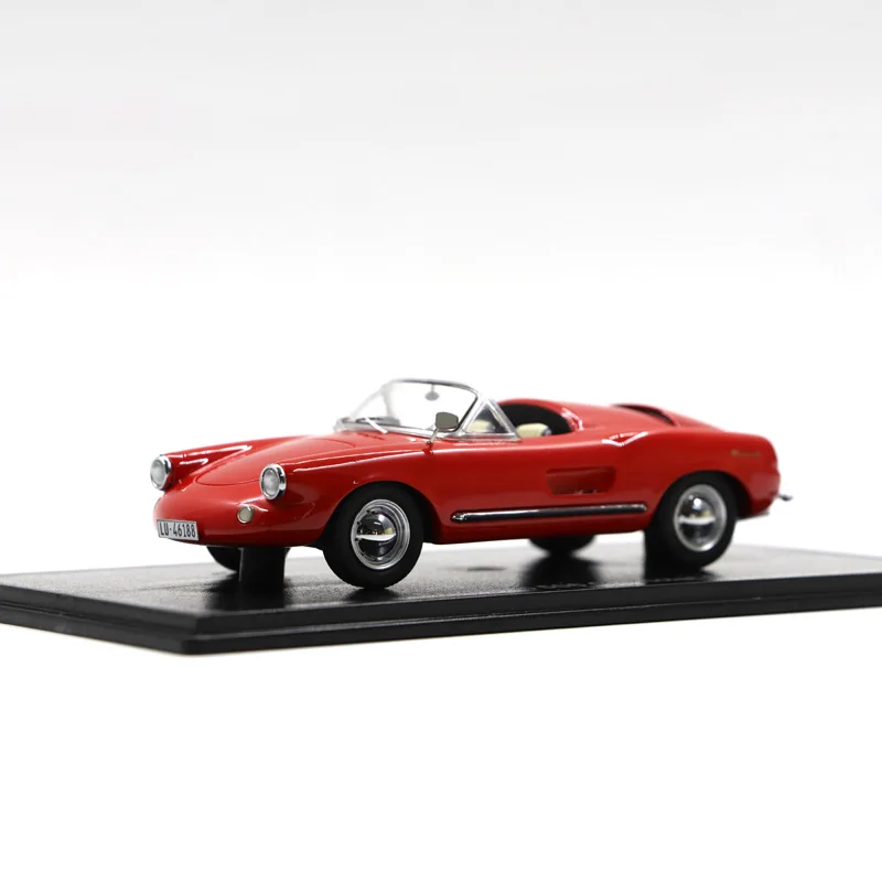 

Resin 1:43 Scale 1957 506 Convertible Sports Car Model Red For Adult Classic Collection Gift Display Souvenir Ornament