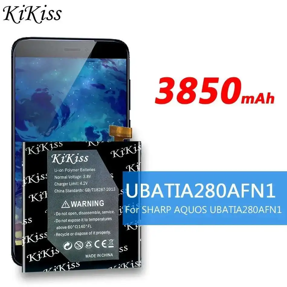 

Легкий аккумулятор мобильного телефона 3850 мАч для Sharp Aquos UBATIA280AFN1