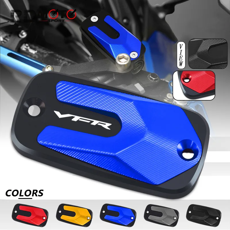 

Motorcycle CNC Front Brake Clutch Cylinder Fluid Reservoir Cover For VFR800 VFR800F VFR800X VFR1200X 2012-2015 2016 2017