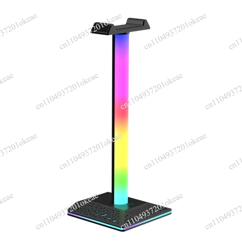 1Pc Earphone Display Stand Non-Slip Gaming Headset Bracket Detachable Hanger Space Saving Desktop Organizer