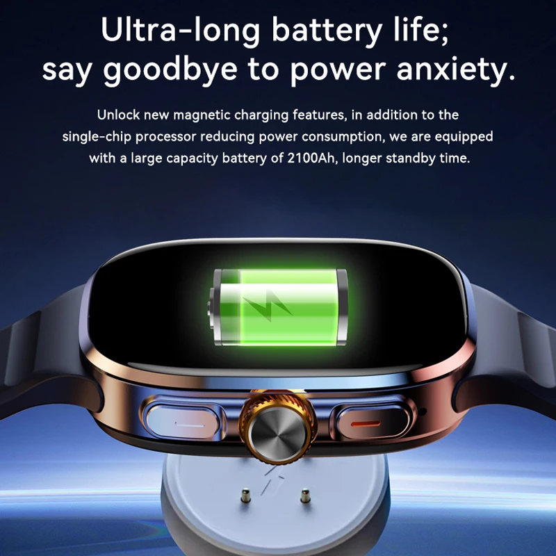 M99 4G Smartwatch Schermo Amoled di grandi dimensioni da 2,4 pollici 4G/5G LTE Android 10.0 Smart Watch per uomo Batteria 2100Mah Standby lungo