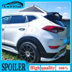 For Universal Roof GT Spoiler Accessories Hyundai IX25 IX35 Tucson Santa Fe Hatchback Car Window Rear Lip WING Tail