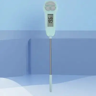 

Digital Lcd Thermometer For Meat Food Cooking Candy Frying Grill With Probe Celsius Fahrenheit Switch Easy To Use