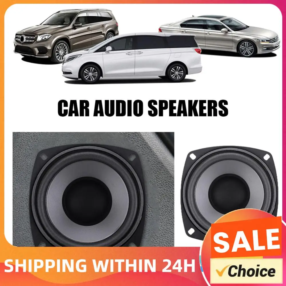 4/5/6 Inch Car HiFi Coaxial Speaker Full Range Frequency Music Stereo 400W 500W 600W Car Subwoofer Stereo for Vehicle Automobile