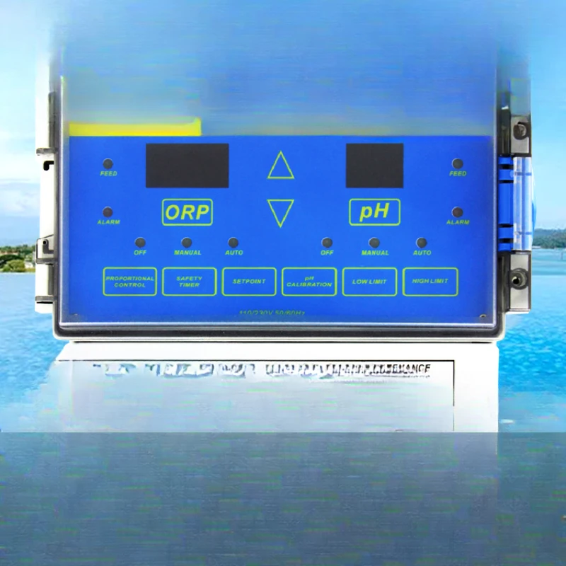 

Swimming pool water quality monitor automatic water measuring instrument automatic control dosing test