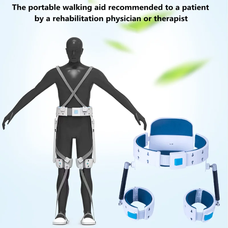 High Quality Patient Medical Standing Walker for Disabled People Walking Assisted Rehabilitation of Stroke Hemiplegia