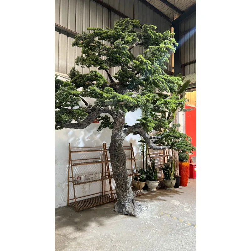 

Large Outdoor Indoor Fake Big Tree Green Artificial Pine Tree for Garden Centerpiece Decor