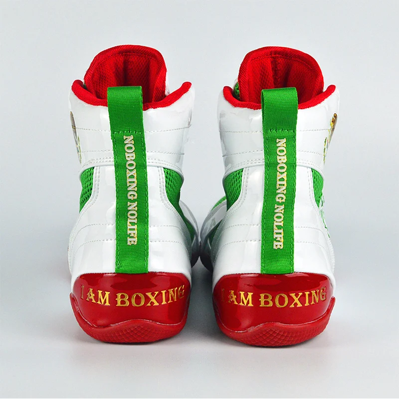 Professional Wearable Wrestling Shoes Lightweight Breathable Sneakers Anti-slip Wearable Boxing Shoes