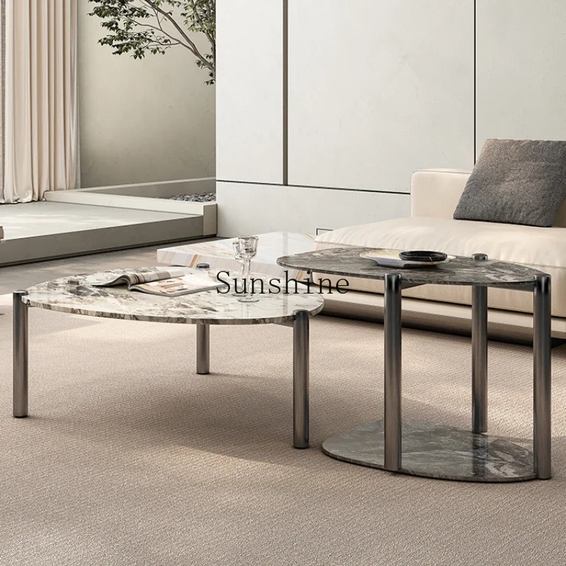 

Minimalist combination love coffee table small apartment