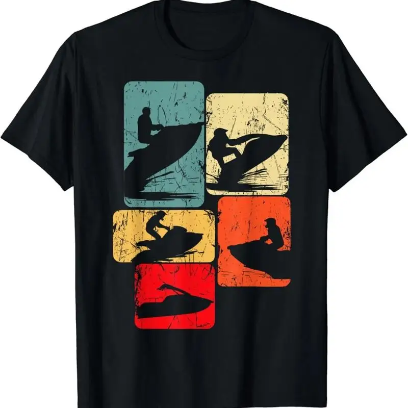 Vintage Jet Ski Silhouettes T-Shirt