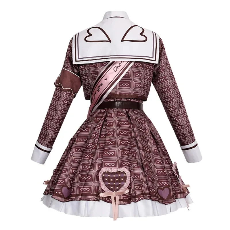 

A;3\v,7'd/Gakuen Idolmaster Rinami Himesaki Valentine Cosplay Dress Set Virtual Singer Vsinger Adult Women Halloweenc;4'b,7'm\1/