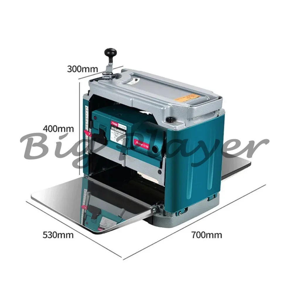 12inch Woodworking Multi-function Planer Power Tools Household Single-sided High-power Desktop Pla