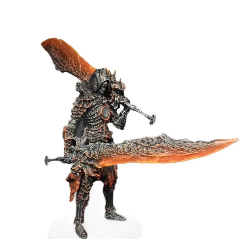 Dark Souls Ringed Knight Dual Blades Ringed City Action Figure Collectible Pvc Model Statue Desktop Ornament Gift For Game Fans - view 5