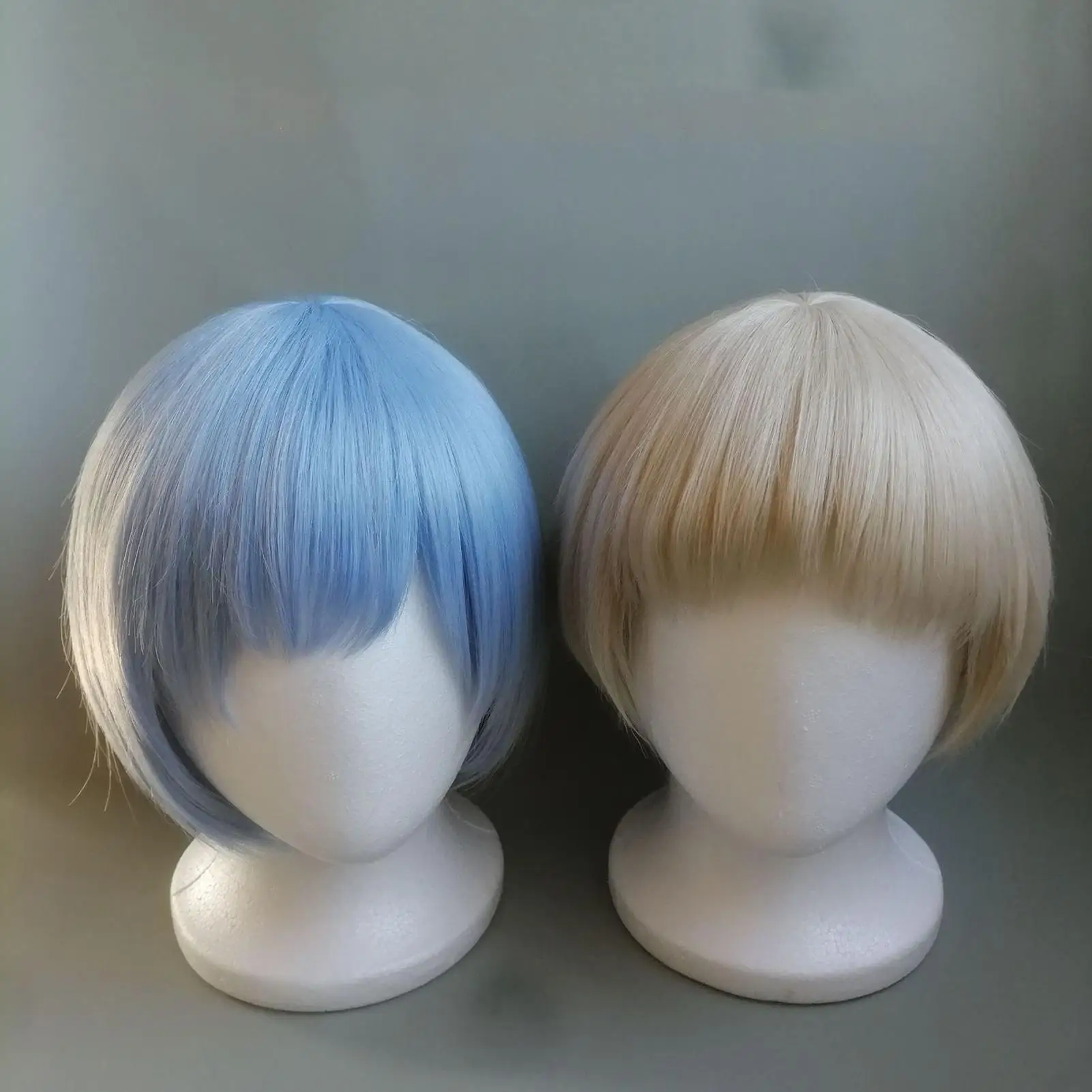 Foam Mannequin Head Faceless Wig Styling Mannequin Head Hair Styling Wig Heads Convenient Storage for Beauty Salon Hairdressing