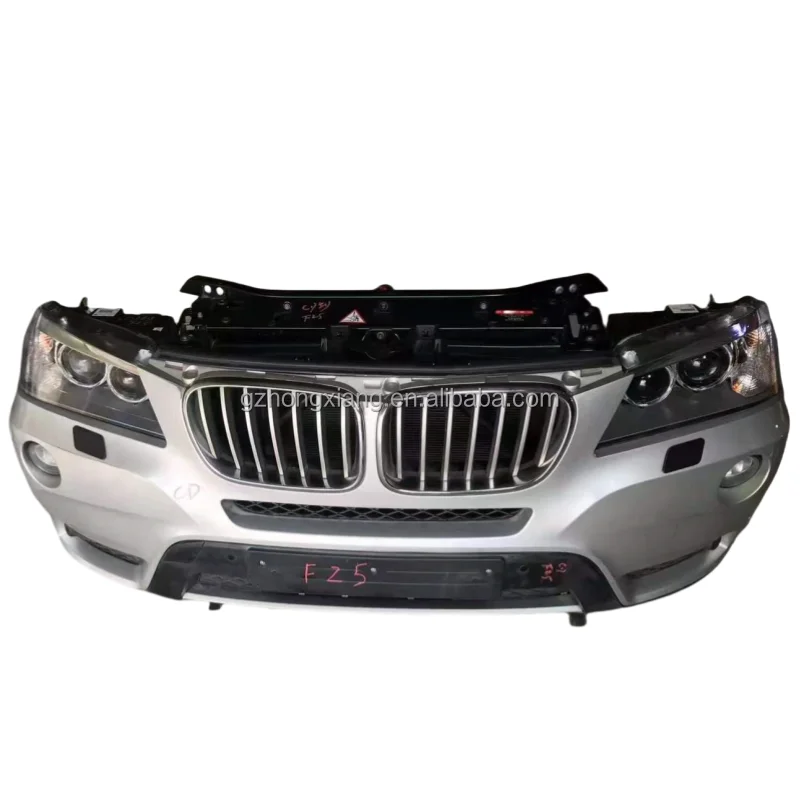 High Quality Front Bumper Grill for X3 F25 Radiator Electronic Fan Plastic New for Car Parts Upgrade Features Exhaust 2