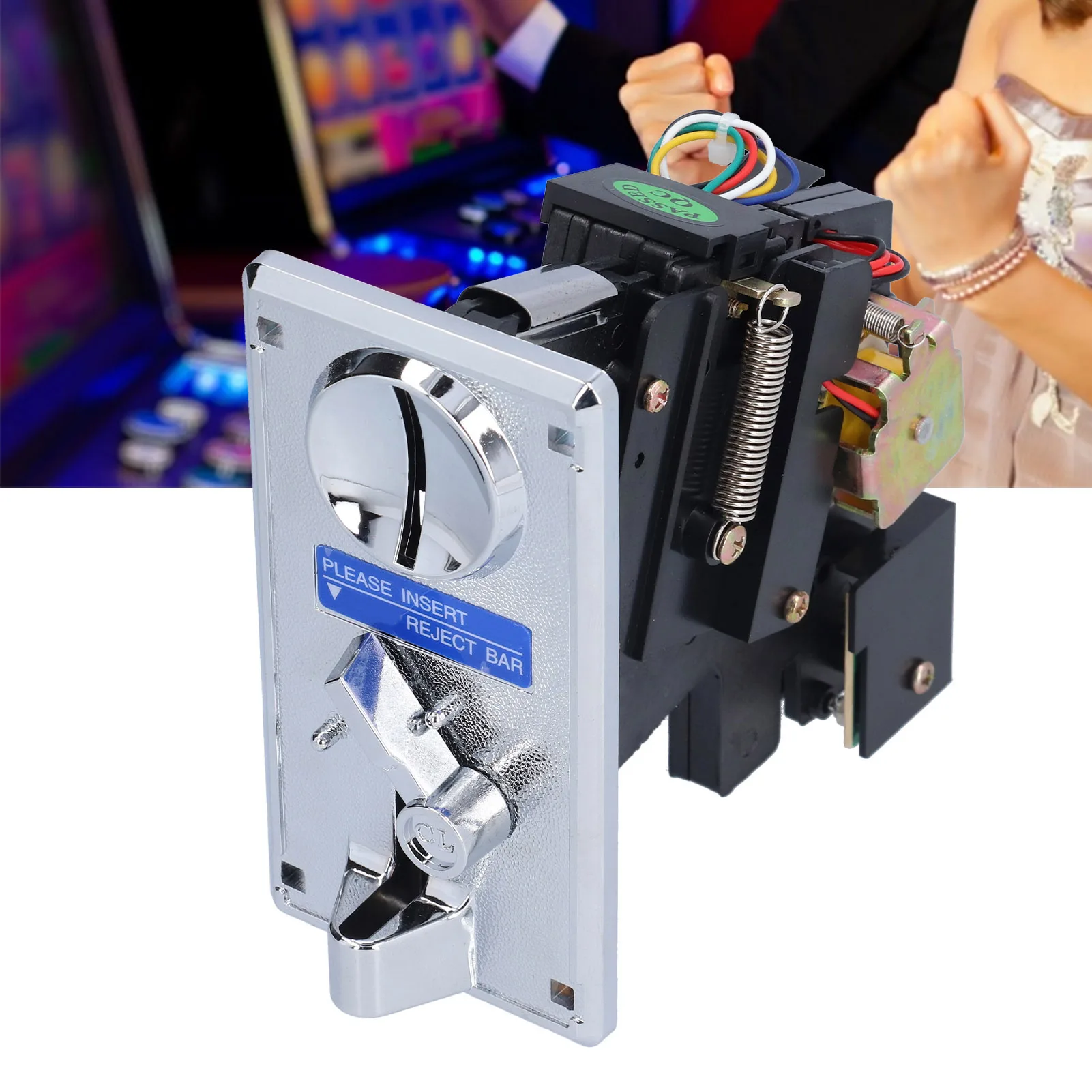 Electronic Coin Acceptor CPU Comparison Coin Selector Universal Coin-operated Machine For Arcade Game Vending Machine