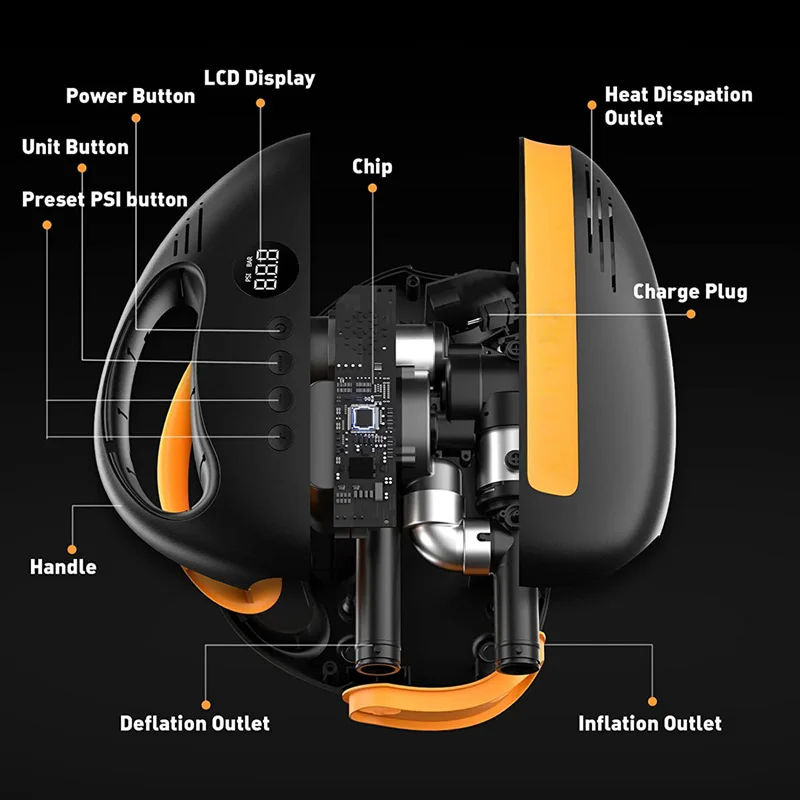 Kayak, inflatable boat, high-pressure electric air pump, kayak, non battery air pump