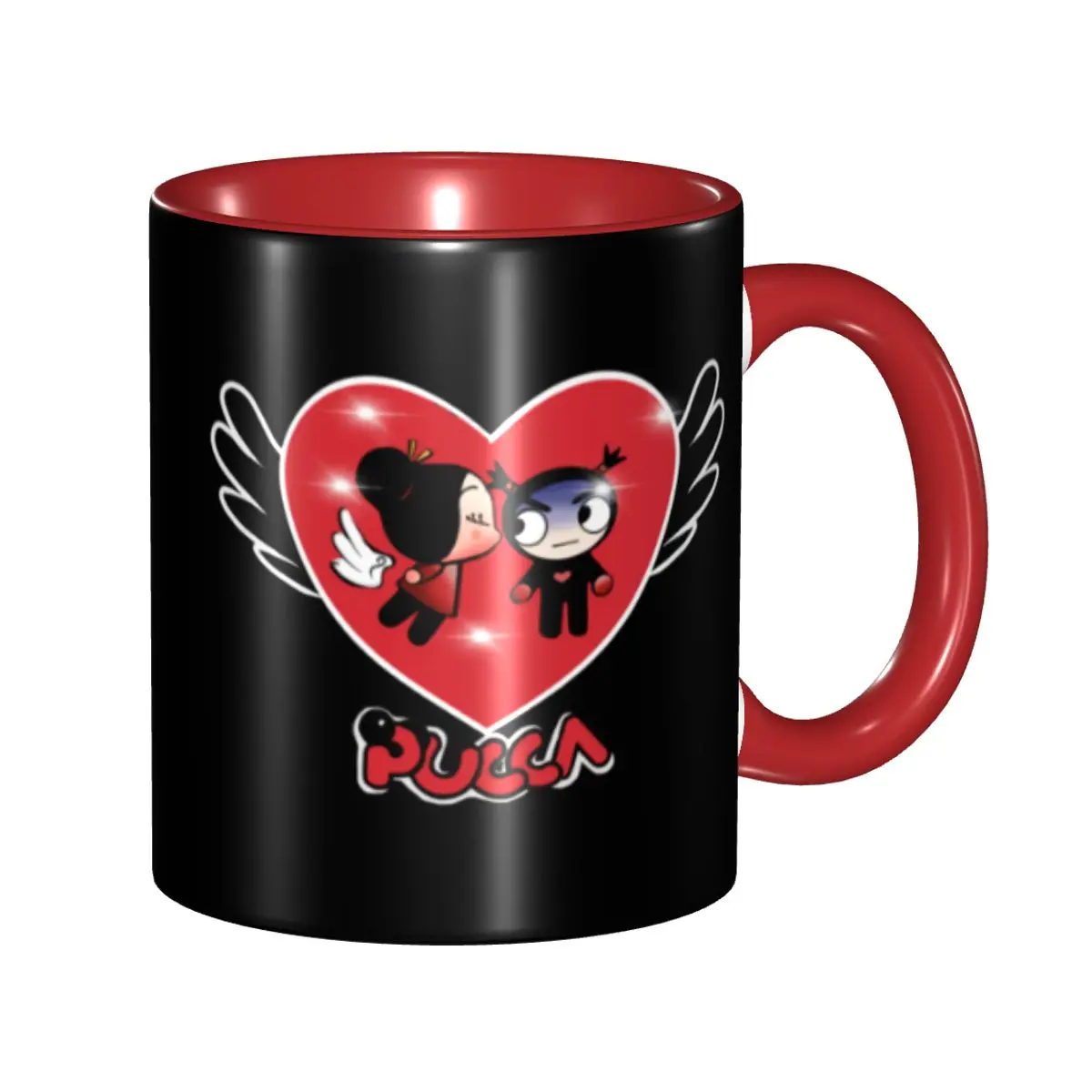 

Персонализированная анимационная аниме Pucca и Garu кружка DIY керамическая чашка для чая, молока, кофе