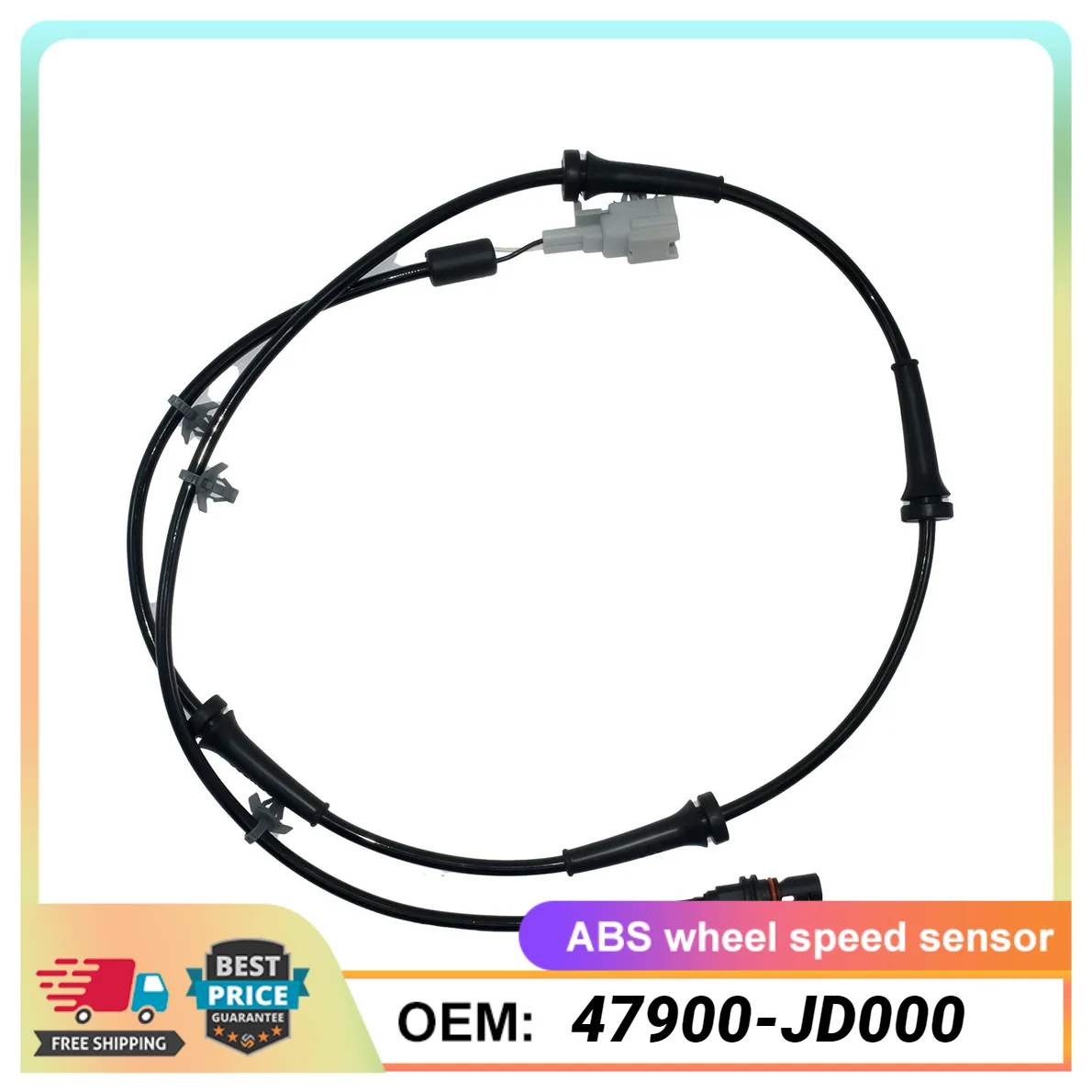 47900-JD000 ABS Wheel Speed Sensor 47900JD000 For Nissan Qashqai/Qashqai+2 2007-2013 Car Accessories Auto Parts High Quality