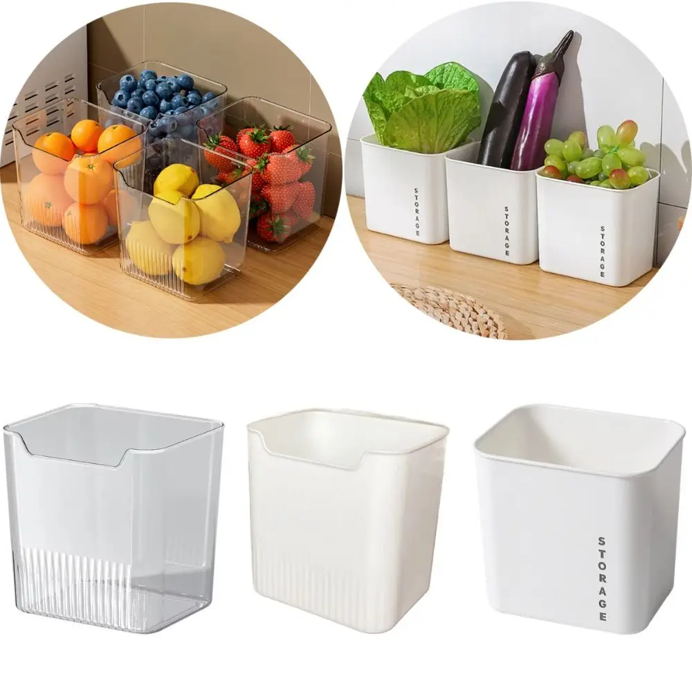 

Thicken Refrigerator Storage Box Stackable Multifunctional Fridge Organizer Rack Space-saving Large Capacity Fridge Storage Bin