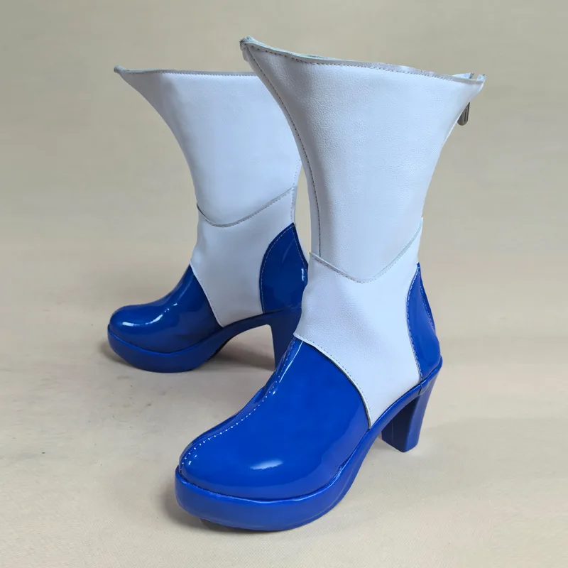 Yu Cosplay Store Snow Cosplay Boots PU Custom Shoes Role Playing Boots Halloween Carnival Props Party
